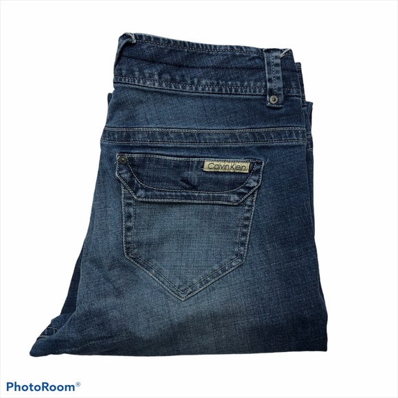 Calvin Klein Jeans Denim - Calvin Klein Jeans High Rise Stretch Cropped Jeans